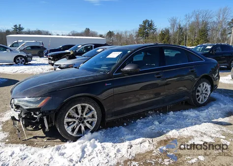 2015 Audi A6 3.0T Premium Plus from USA, damaged, VIN WAUHGAFCXFN009724